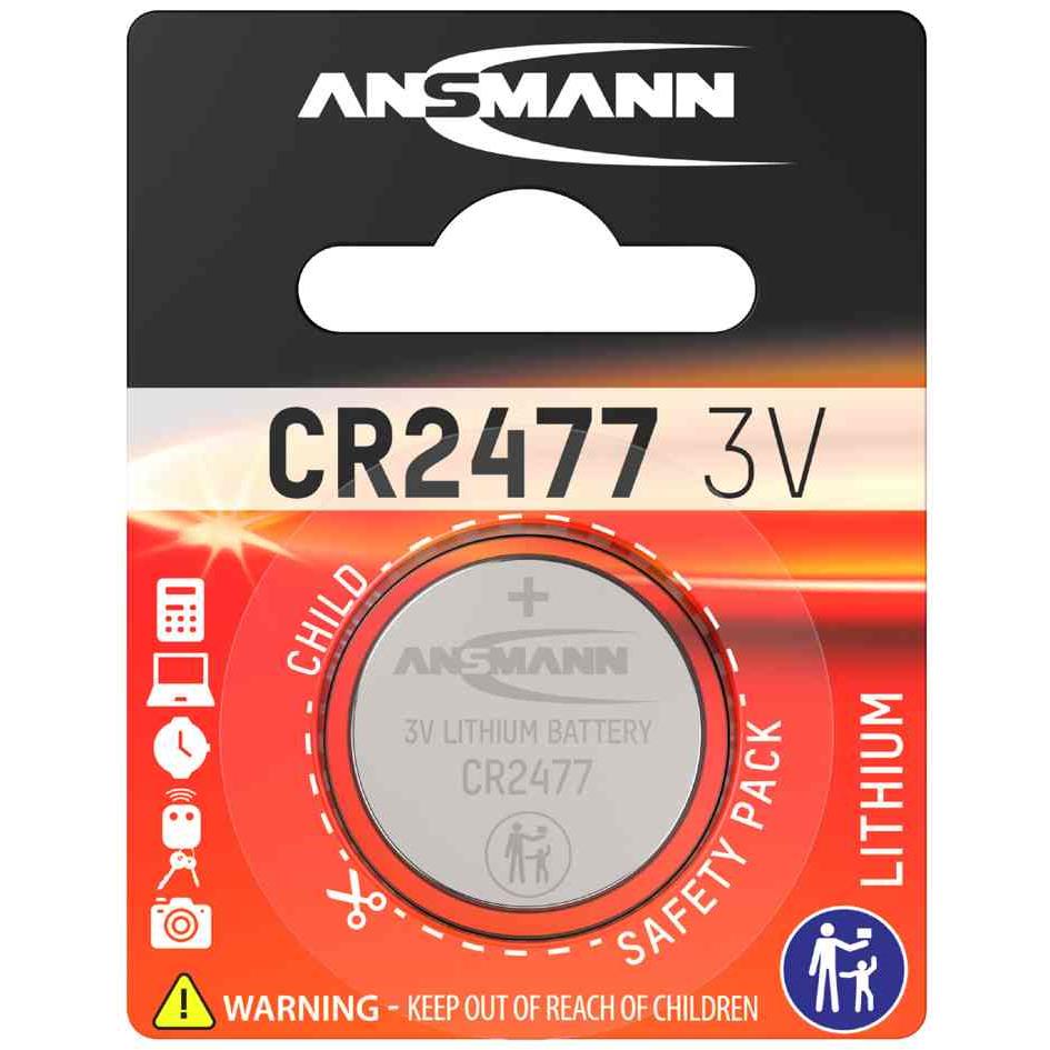 Ansmann pile lithium cr2477 3v 1000mah 1516-0010