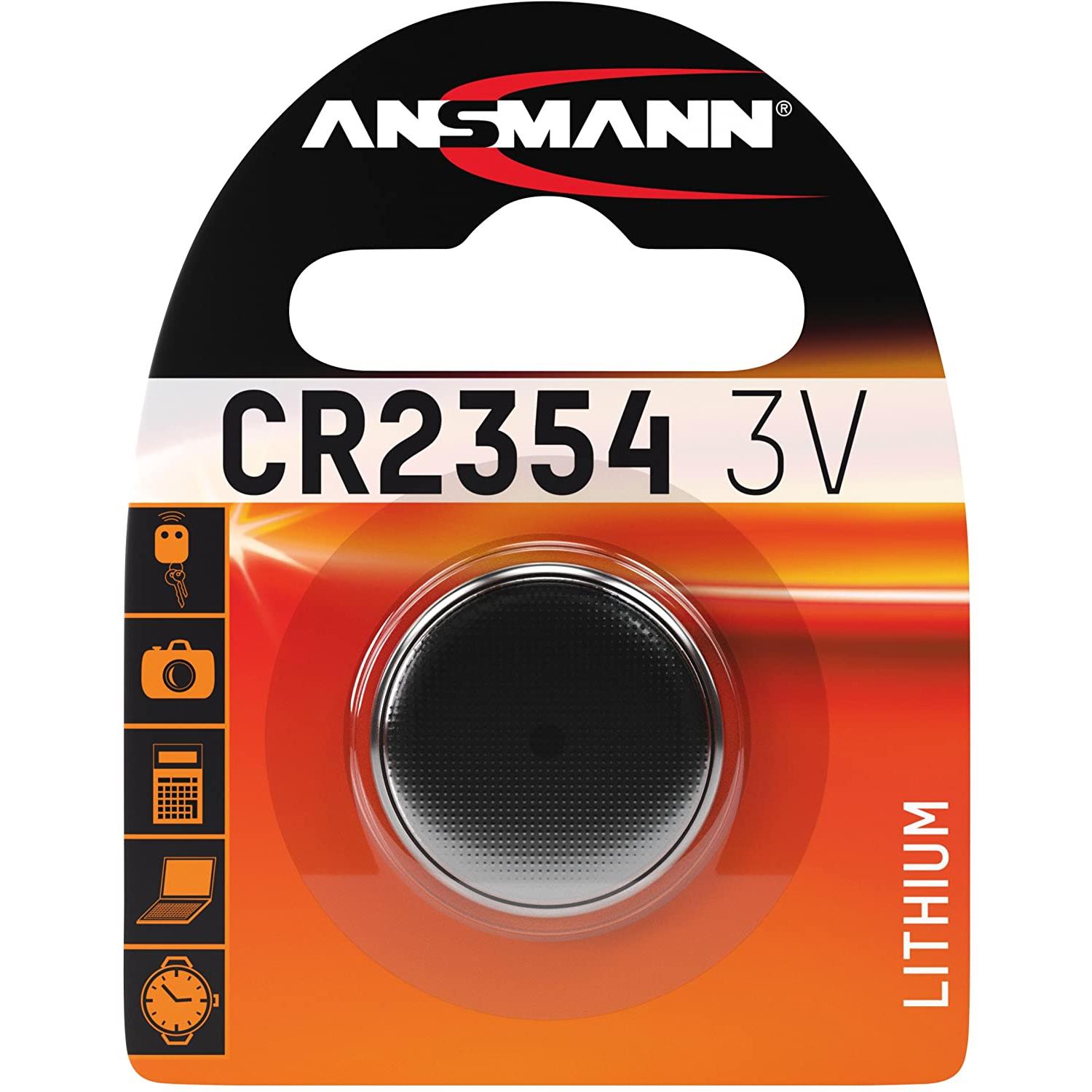 Blister de 1 pile lithium cr2354 3v 550mah 1516-0012