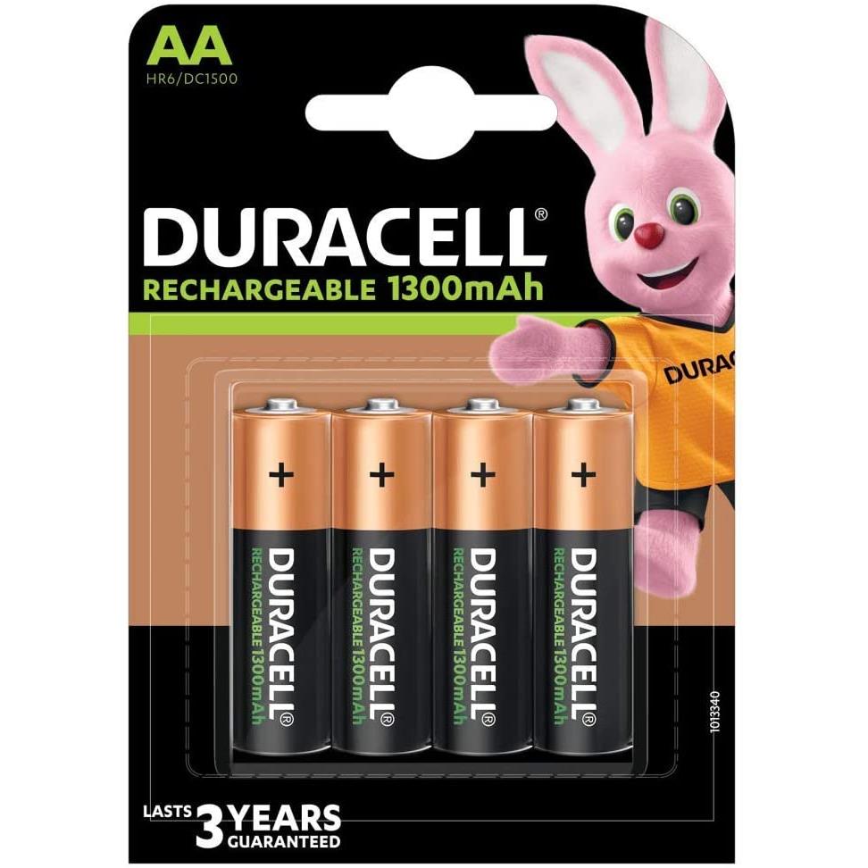 Blister de 4 batterie nimh rechargeable mignon aa (hr06) 1300mah 4039247