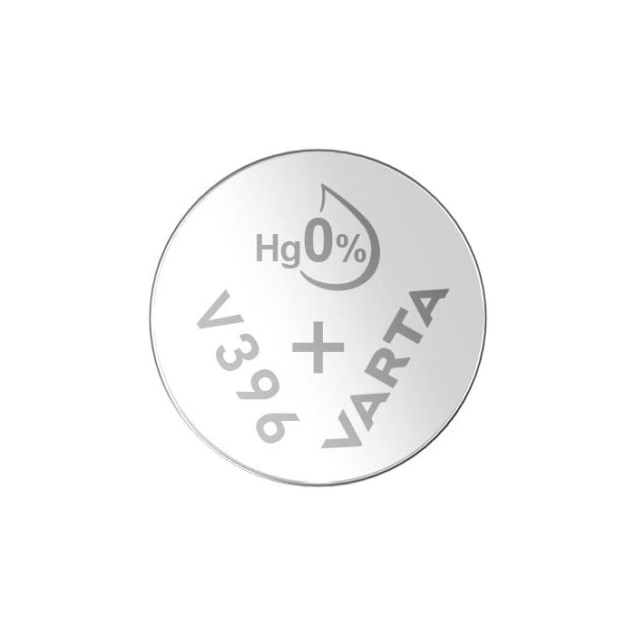 Pile oxyde argent pour montres v396 (sr59) sr726sw 396101111