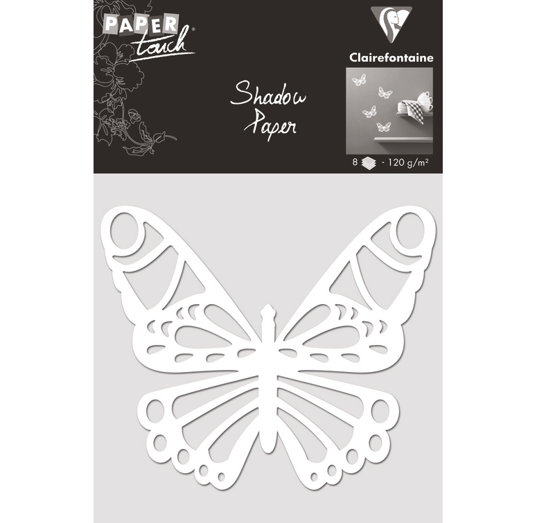 Lot de 3 Shadows paper x8 Ref:98354C-3 Noir Coeur