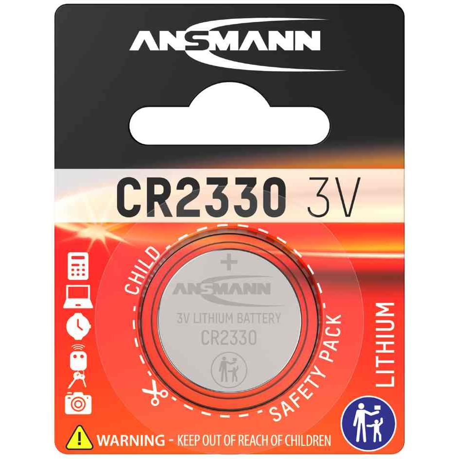 Ansmann pile bouton lithium cr2330 30v 1516-0009