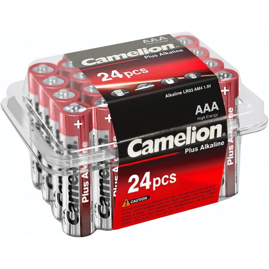 Pack de 24 piles alcaline lr03 micro aaa 11102403