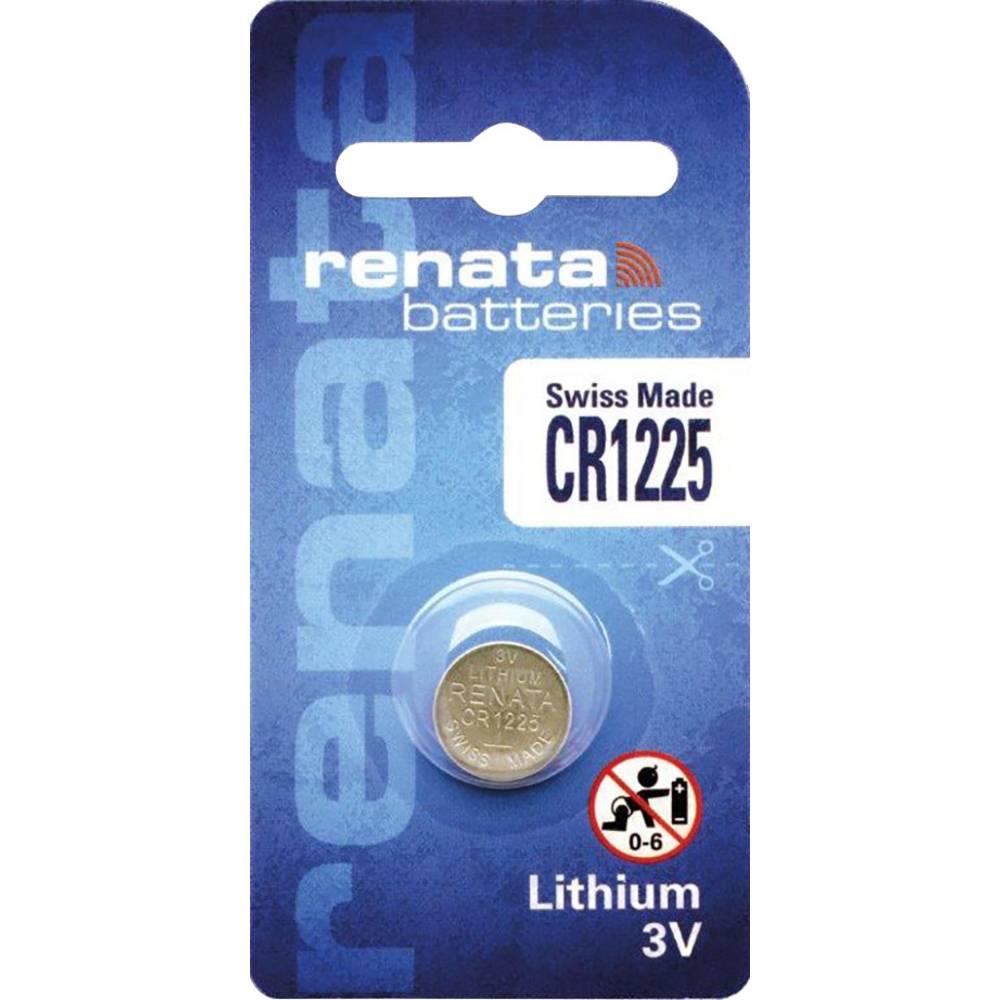 Blister de 1 pile bouton lithium cr1225 3v 48mah x703582