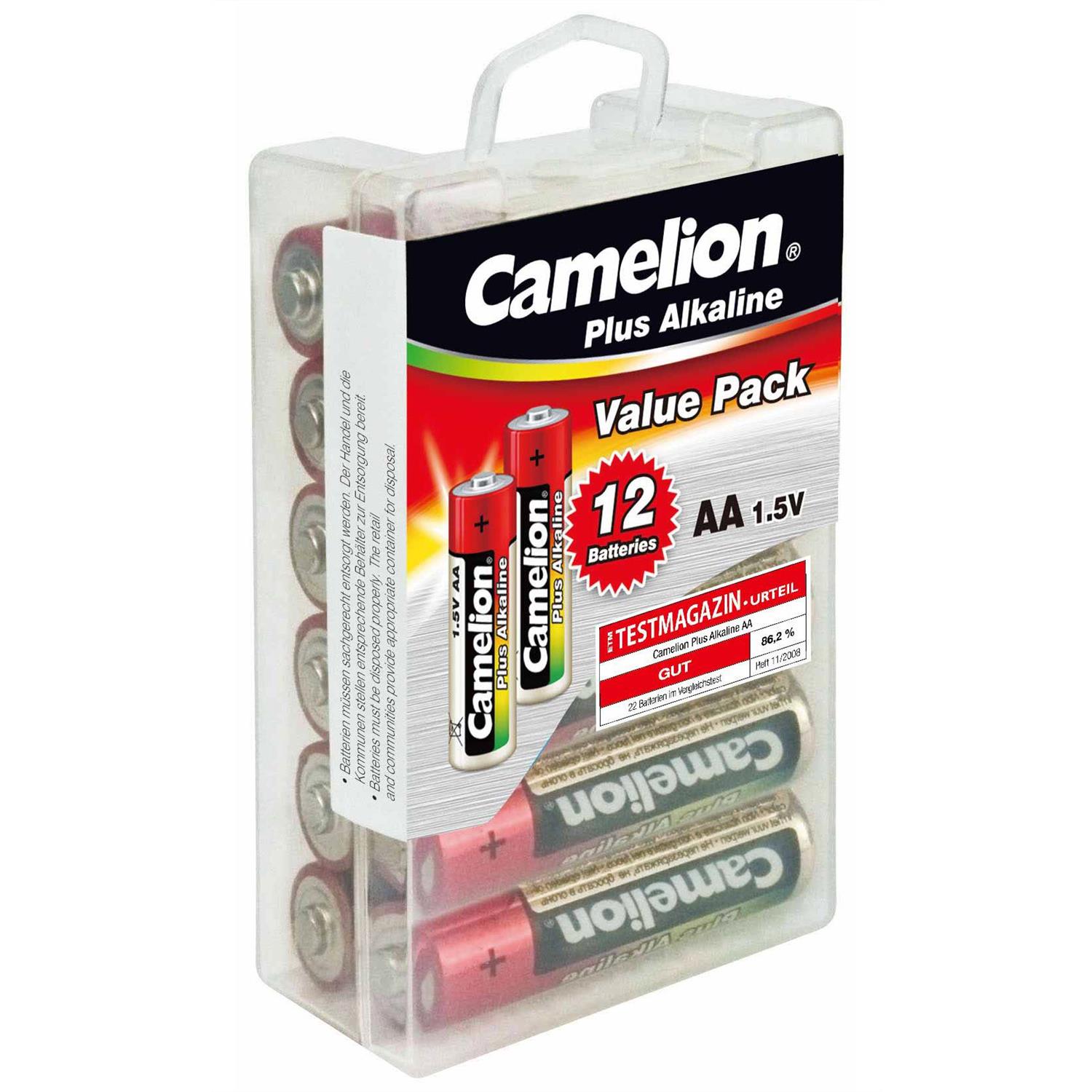 Blisterbox 12 piles plus alcaline lr6 mignon aa 1,5v 11001206