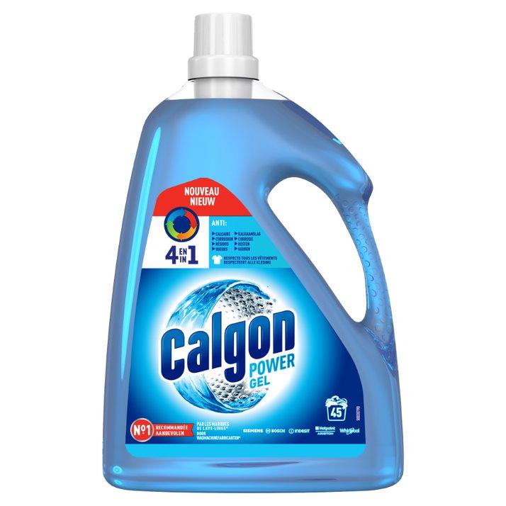 Gel power 4en1 anti calcaire lave linge, anti-corrosion, residus et odeurs - 2,25 l 3665468100142