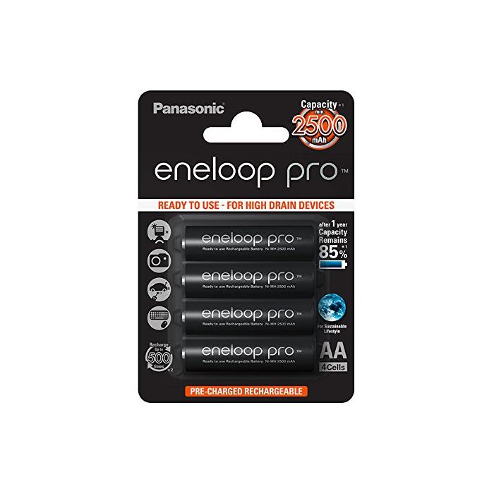 Blister de 4 piles rechargeables aa (mignon)/hr6/bk-3hcce 2500mah bk-3hcde/4be